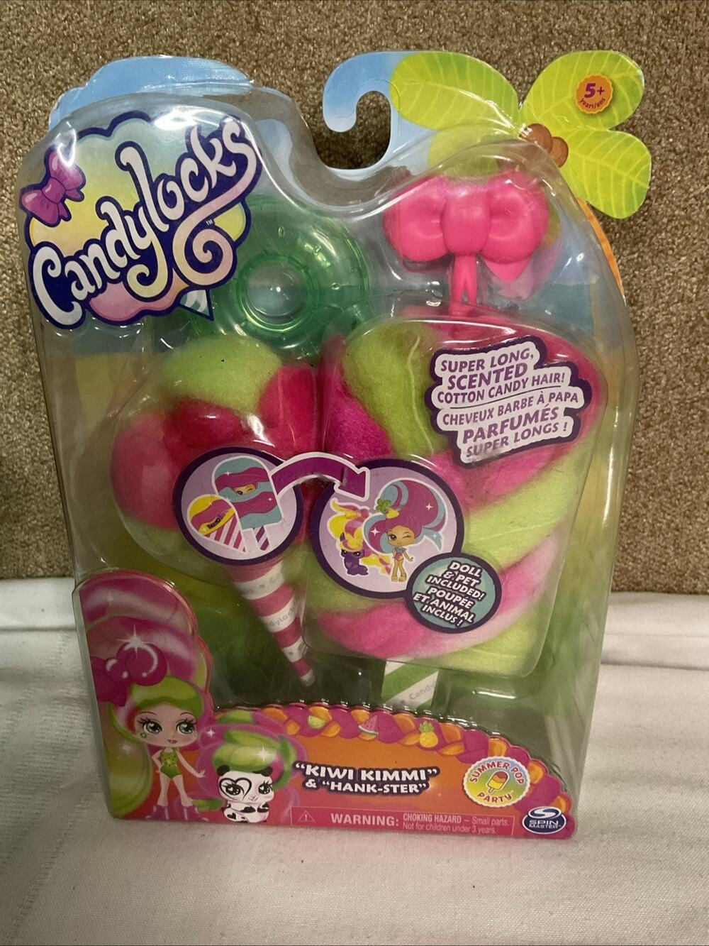 New Candylocks Summer Pop Party KIWI KIMMI Doll & HANK-STER Pet by Spin Master